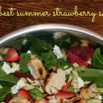 summer strawberry salad